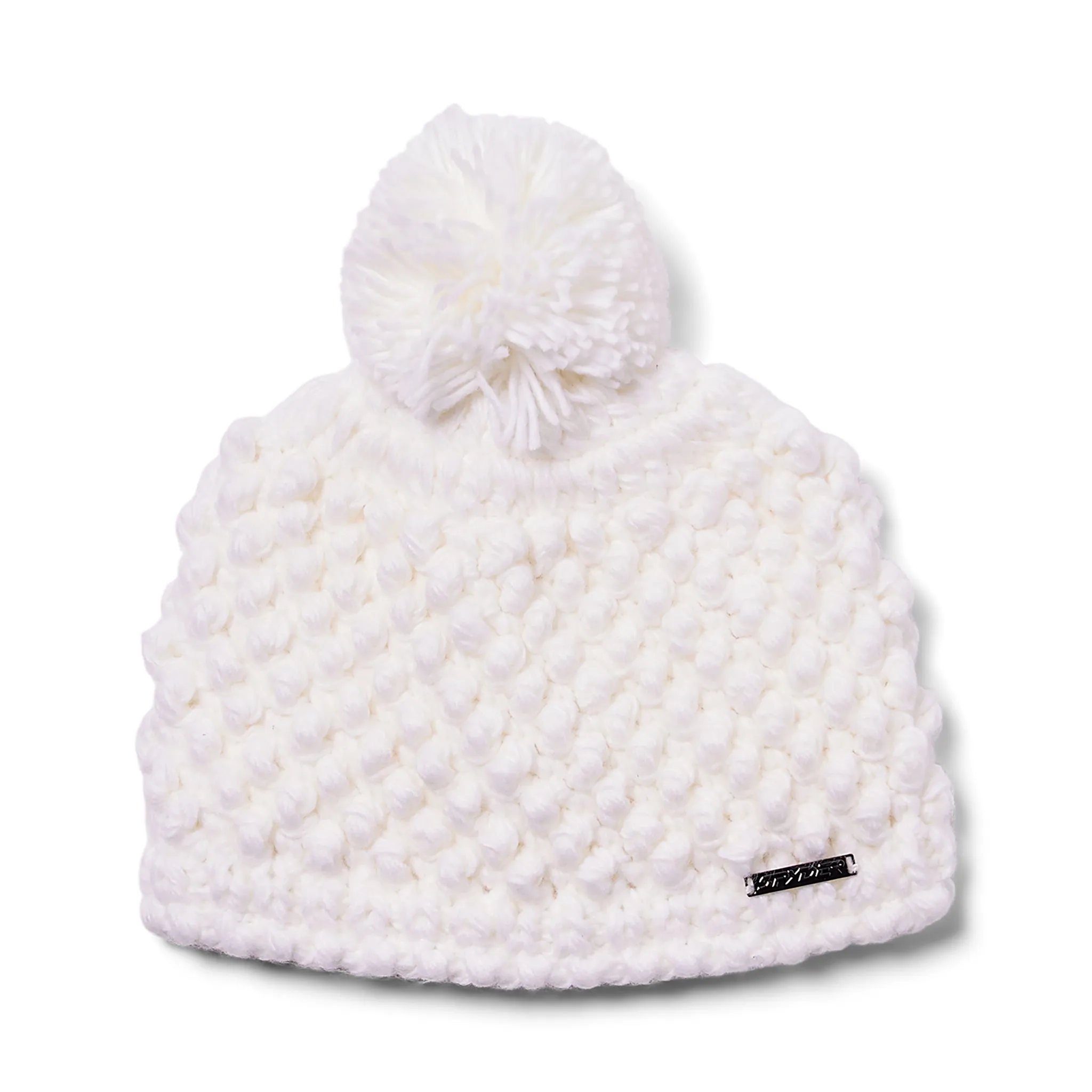 Girls Brrr Berry Pom - White