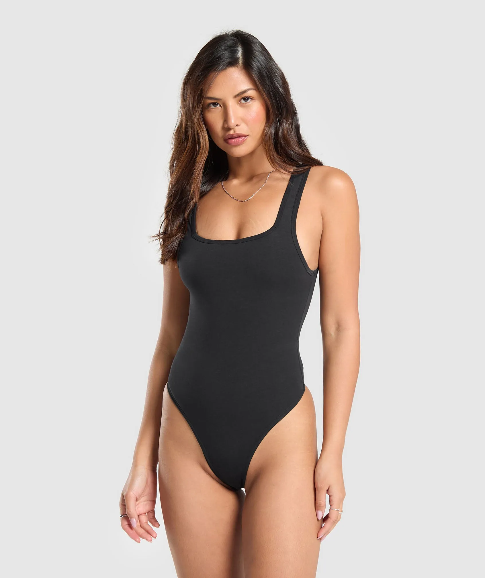 Gymshark Cotton Bodysuit - Black