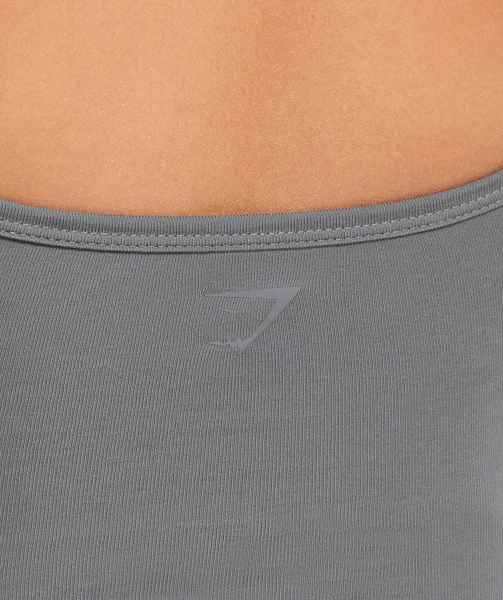 Gymshark Cotton Bodysuit - Brushed Grey