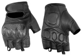 Hard Knuckle Fingerless Gloves