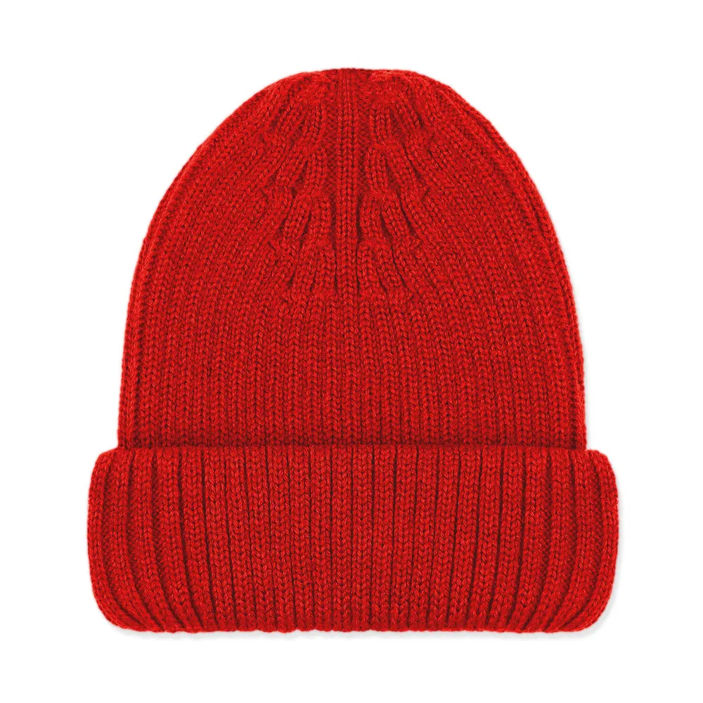 Heavyweight Ribbed Extra Fine Merino Beanie