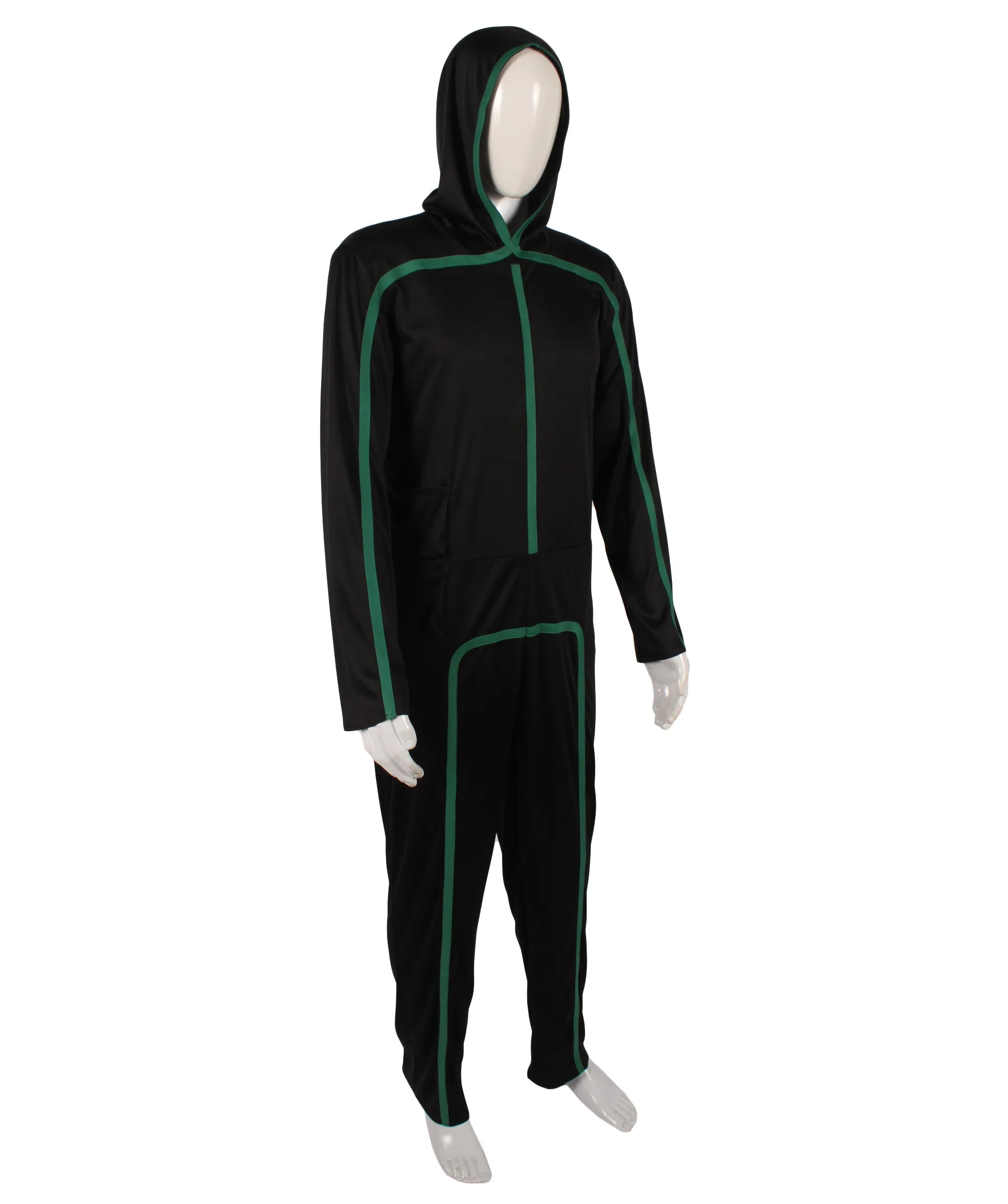 HPO Adult Men's Stick Figure Full Costume I Perfect for Halloween I Flame-retardant Synthetic Fabric