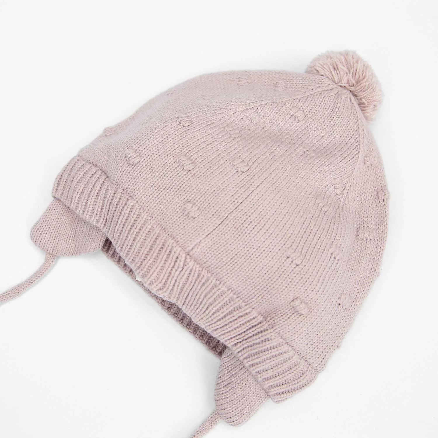 Imported Soft Knit Fleece-Lined Cap For Kids