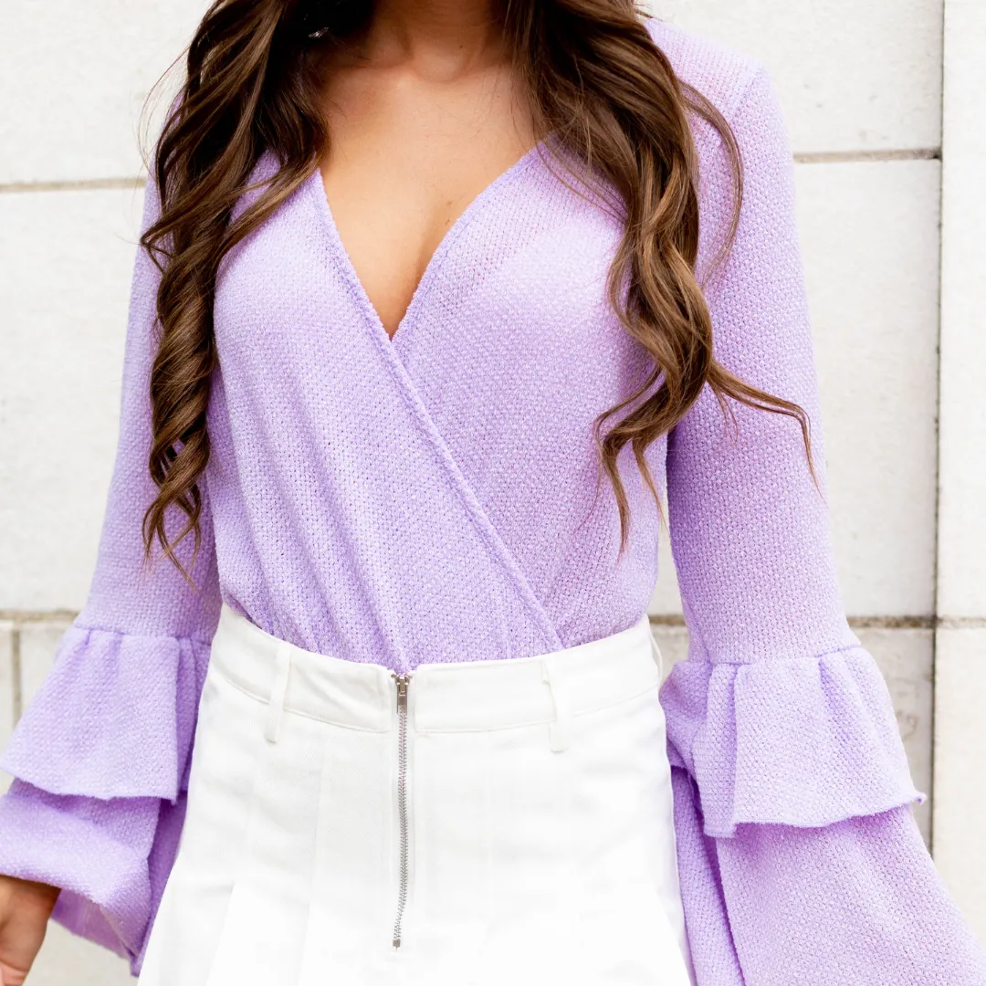 In Love Lavender Bodysuit