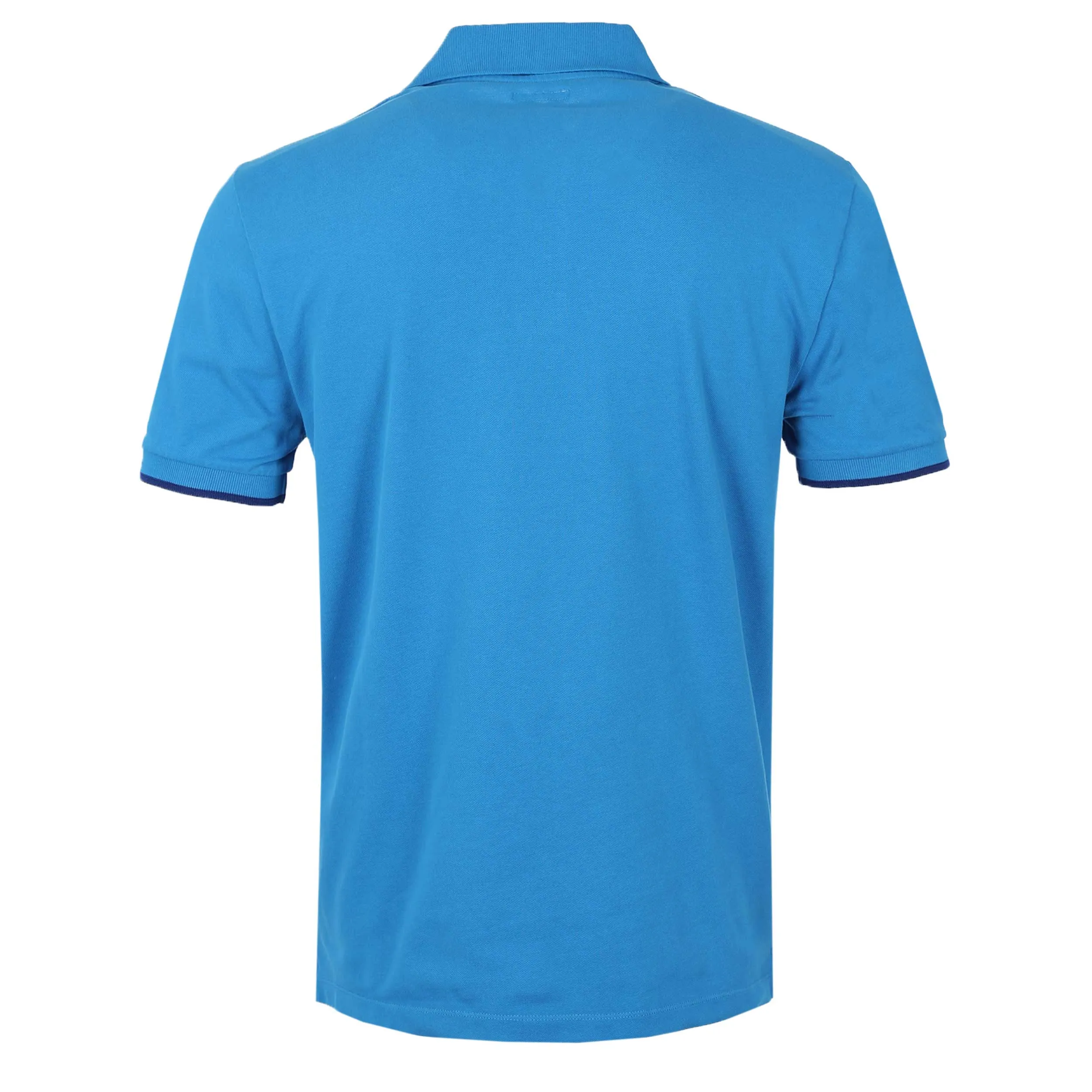 Jacob Cohen Tipped Polo Shirt in Blue