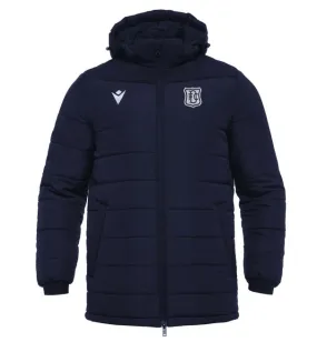 Jnr Macron Pro Training Padded Jacket Dark Blue