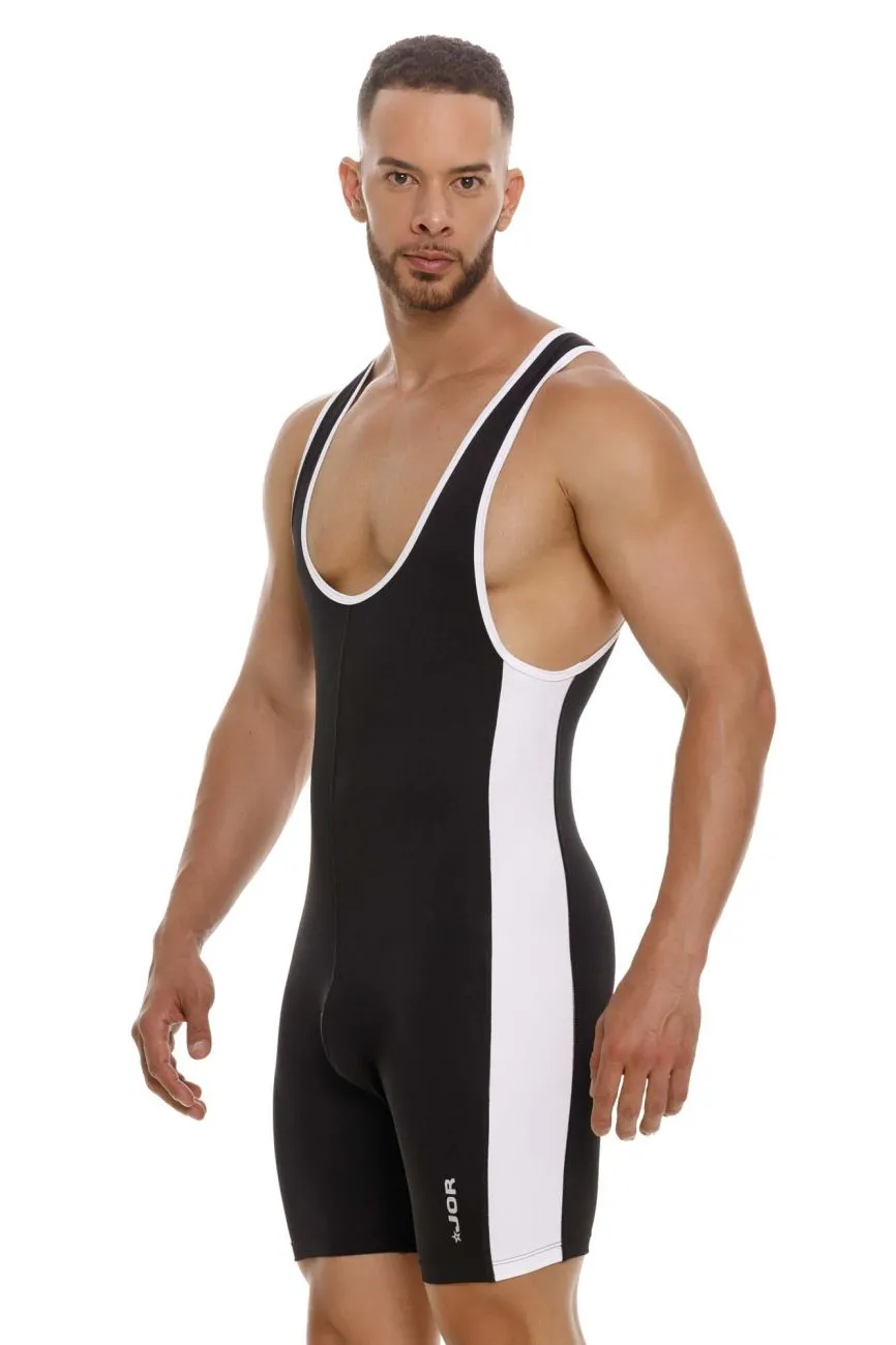 JOR 2133 Fighter Bodysuit Color Black