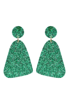 Jovial Sparkle Earring - Emerald