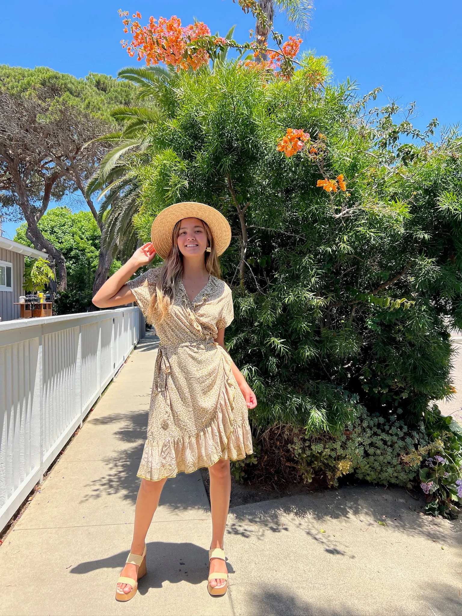 Jungle Jane Wrap Dress