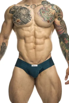 JUSTIN SIMON XSJ22 Cheek Briefs Color Opal Green