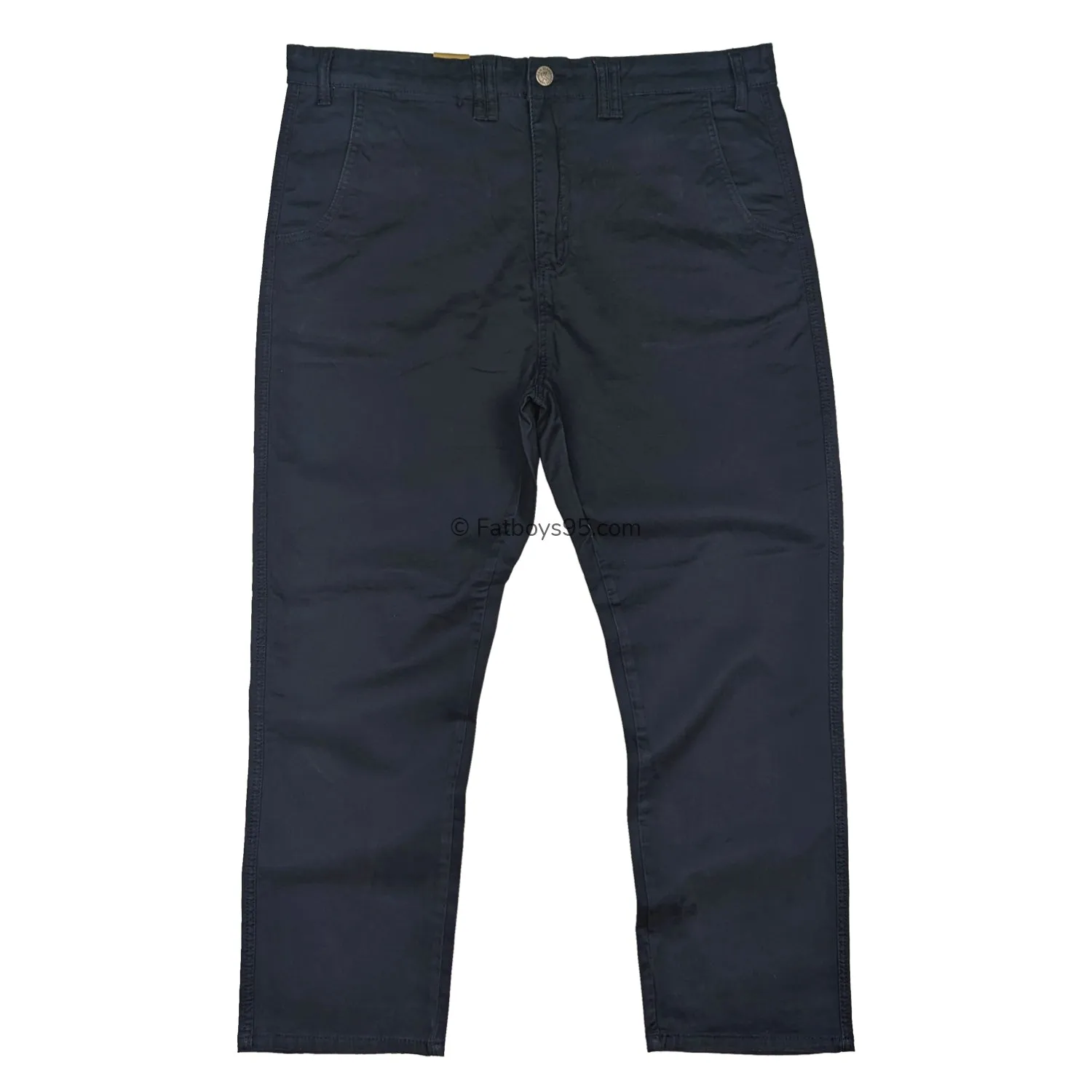 Kam Stretch Modern Chinos - KBS 261 - Navy