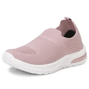 Kraasa Casual Sneakers for Women | Running Shoes for Women Pink UK 7