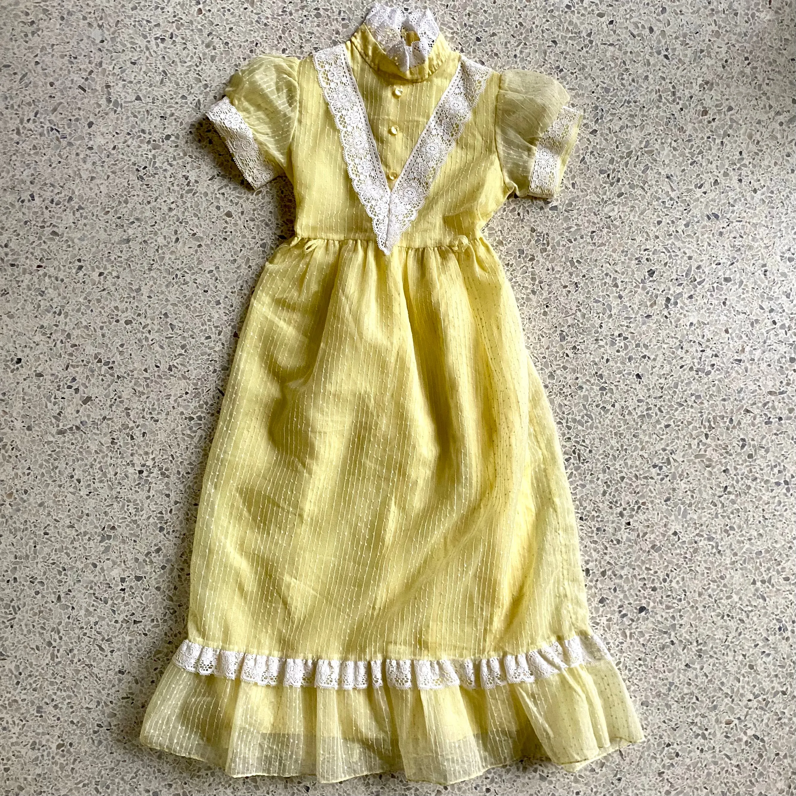 Late 70s/ Early 80s Youngland Formal Dress