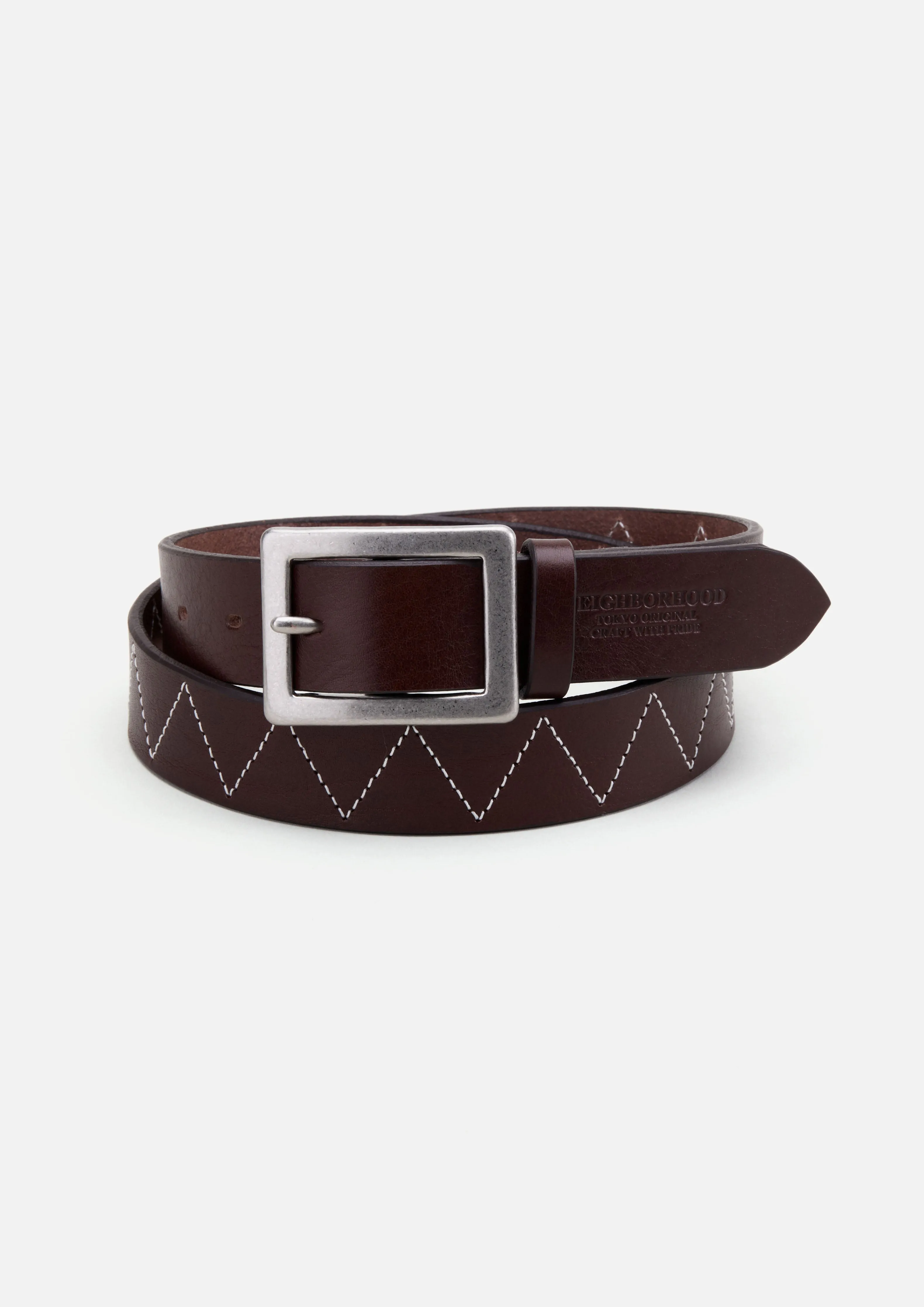 LEATHER WIDE BELT