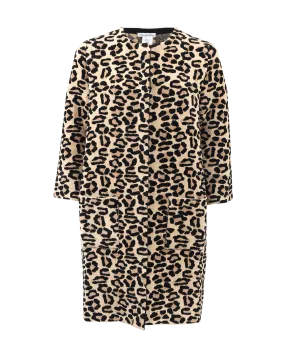 Leopard Print Coat