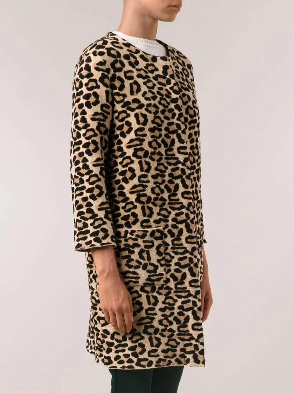 Leopard Print Coat