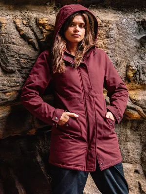 Less Is More 5K Parka - Burgundy