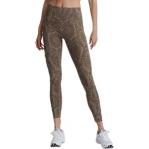 Let's Go High Rise Legging 25 - Khaki Snake.