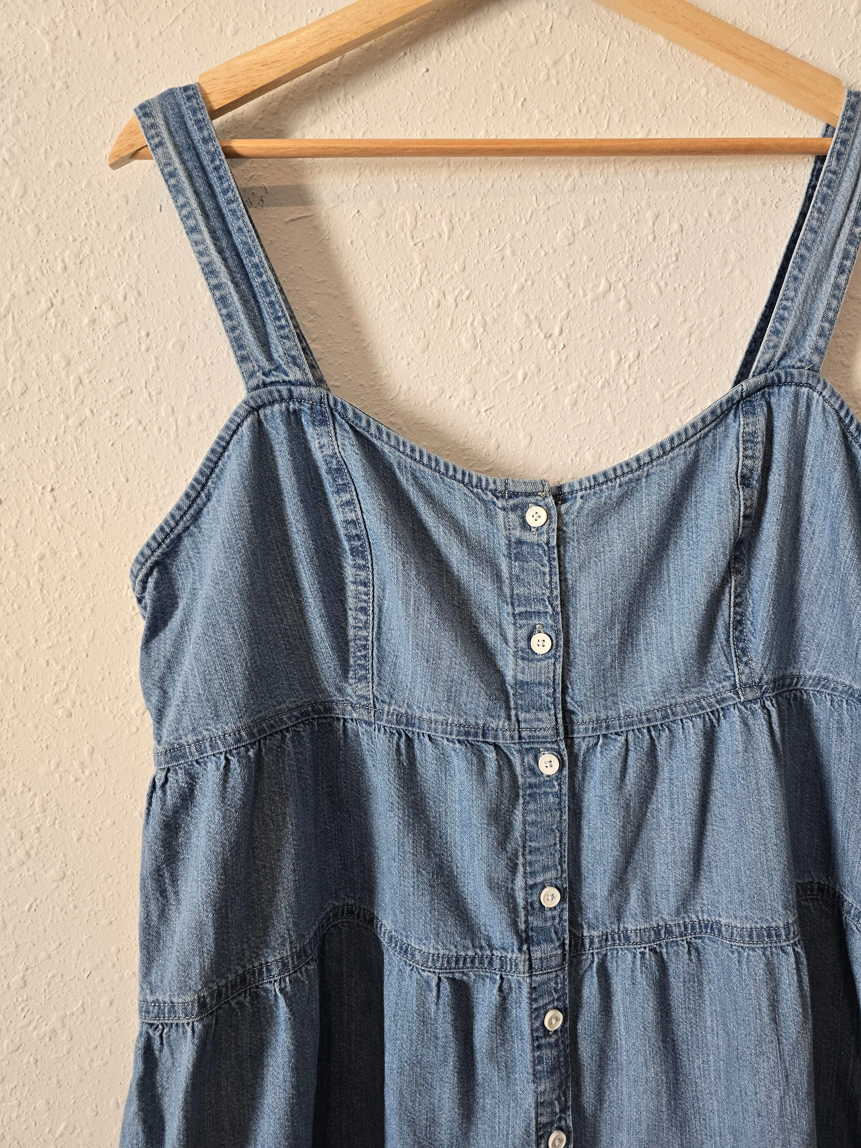 Levi's Tiered Denim Dress (XL)