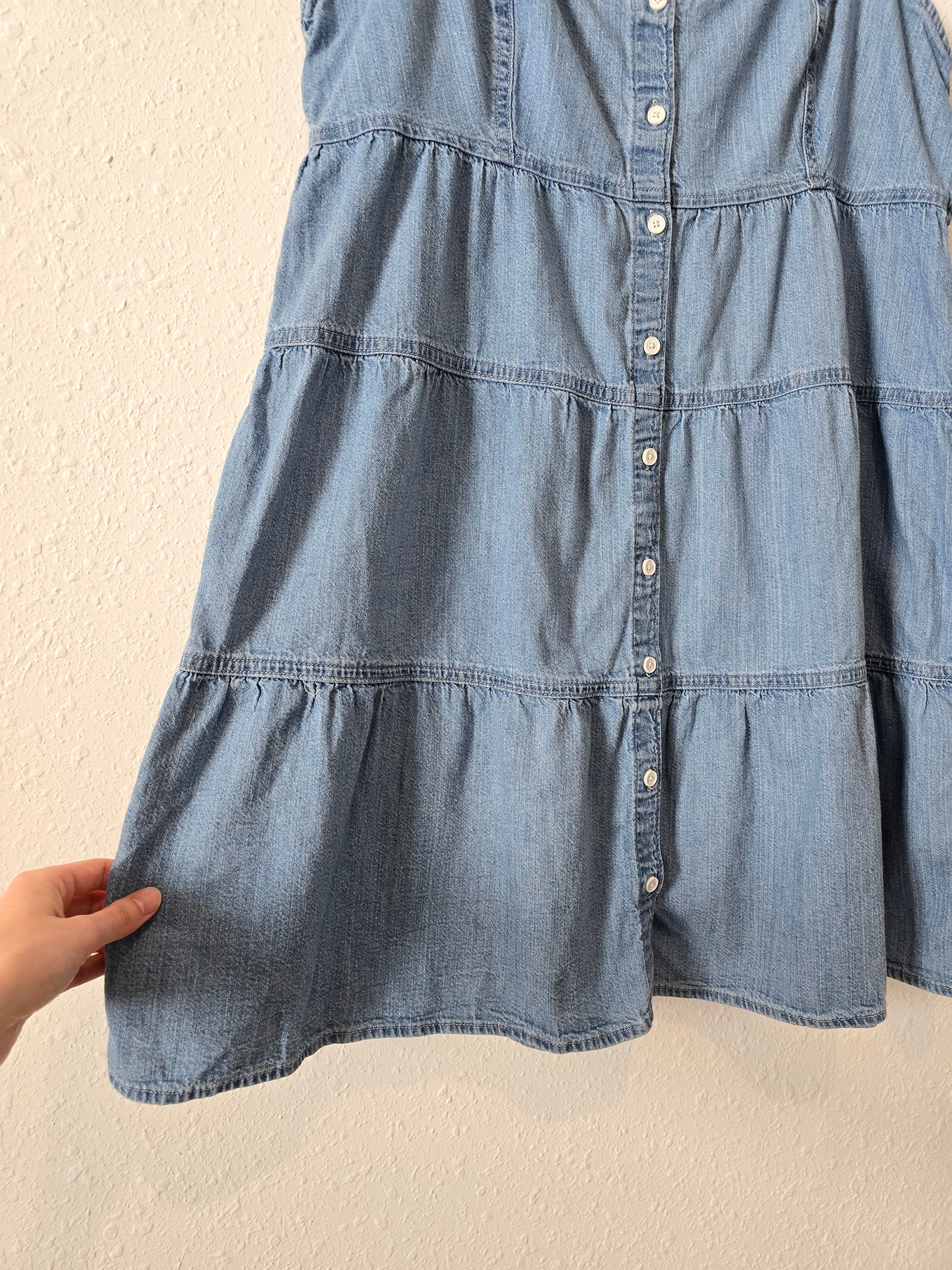 Levi's Tiered Denim Dress (XL)