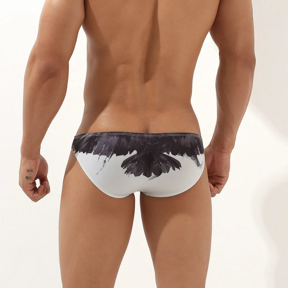 Logo Patchworks Decorated Men Underwear