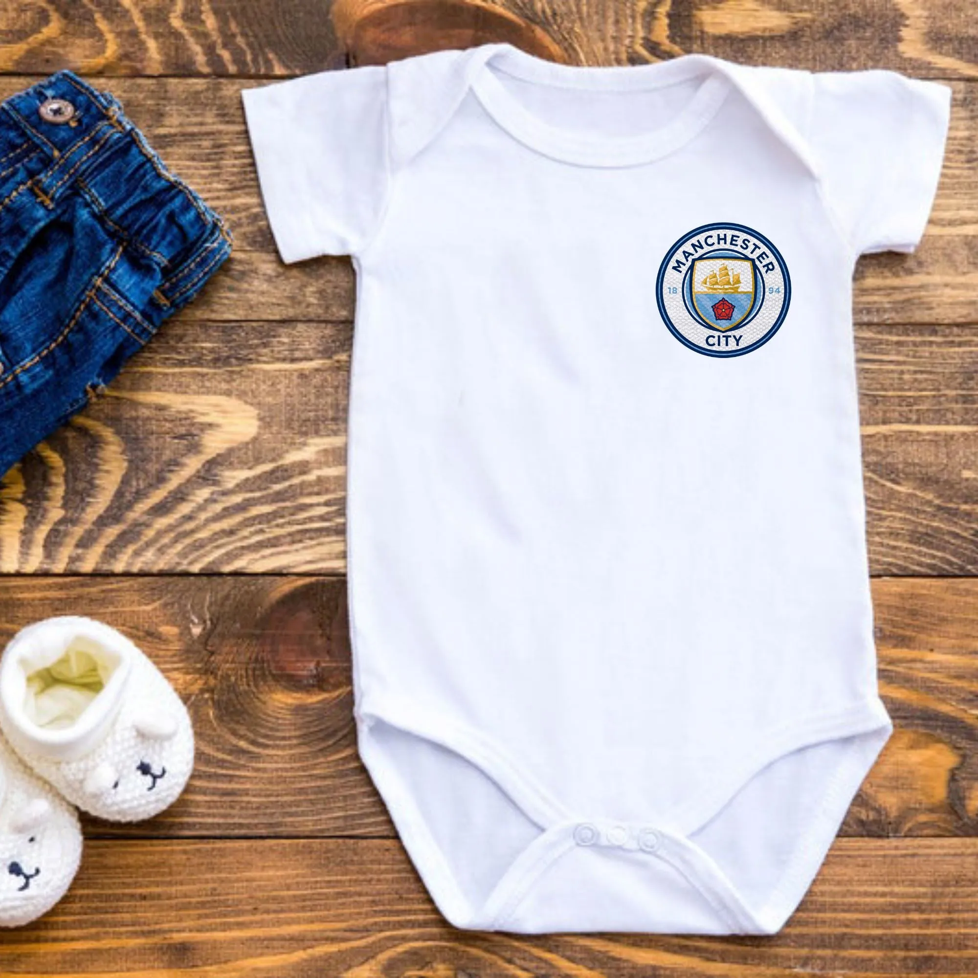 Manchester City Baby Bodysuit