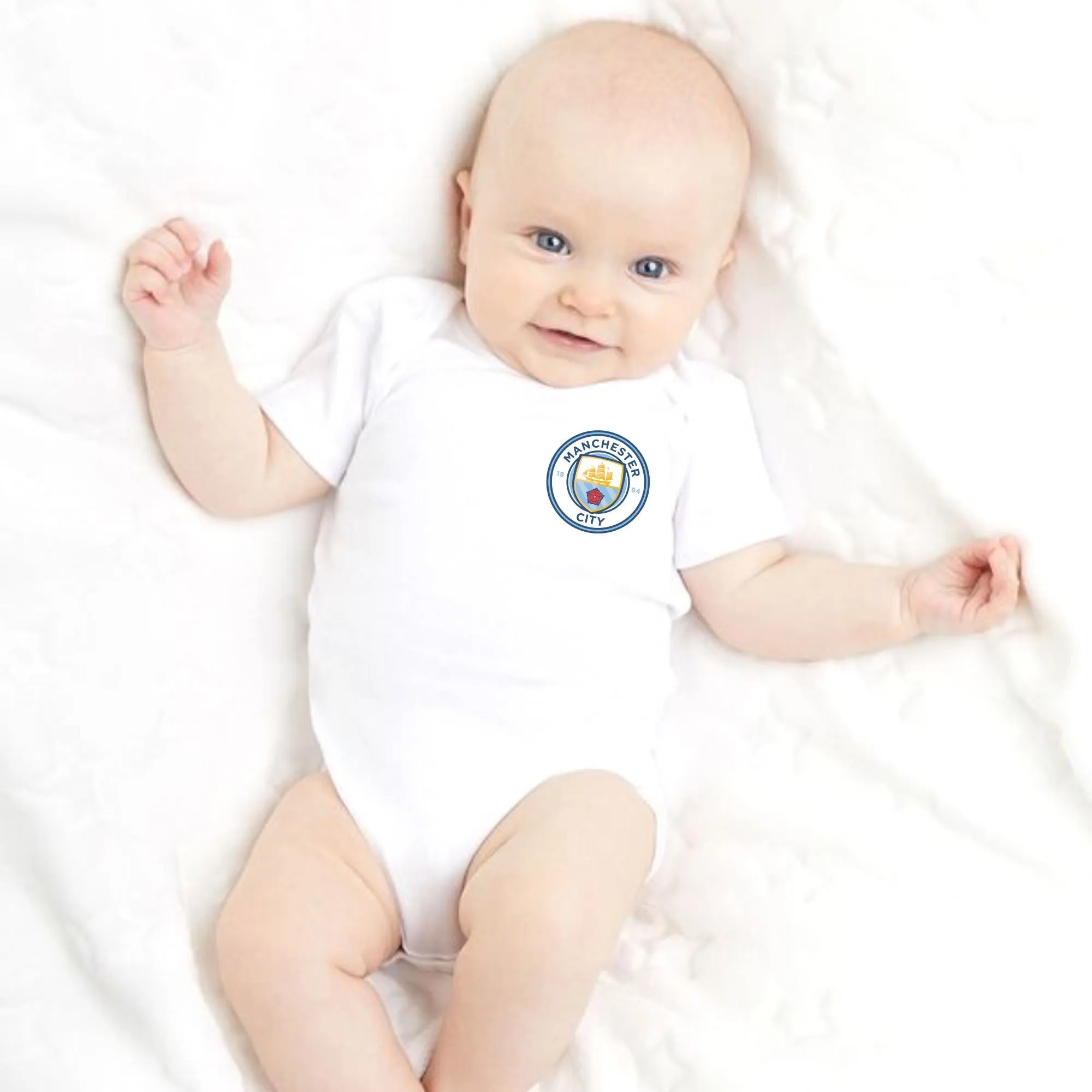 Manchester City Baby Bodysuit