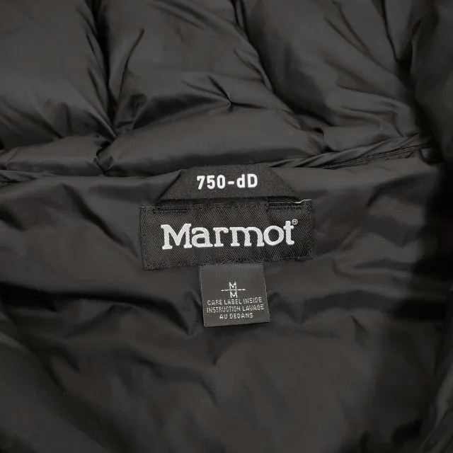 MARMOT MONSOON DOWN PARKA モンスーン ダウンパーカ TOMUJL27 サイズM ダウンジャケット ブラック メンズ マーモット【中古】4-0124A♪