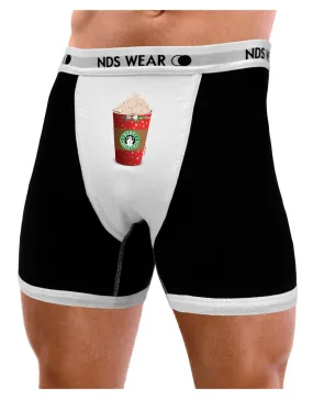 Merry Christmas Latte Cup Mens Boxer Brief Underwear