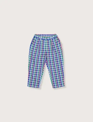 Mini Chino Check - Blue