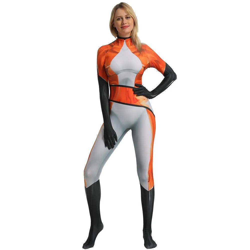 Miraculous Ladybug Rena Rouge Fox Cosplay Costume Zentai Bodysuit for Halloween Party for adults