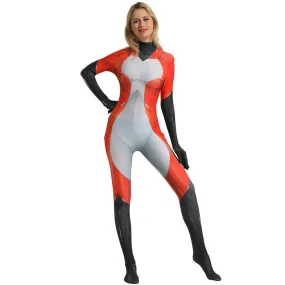 Miraculous Ladybug Rena Rouge Fox Halloween Cosplay Costume Zentai Bodysuit