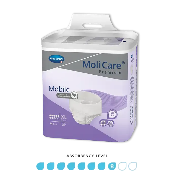 MoliCare Premium Mobile 8D - XLarge (Pack of 14)