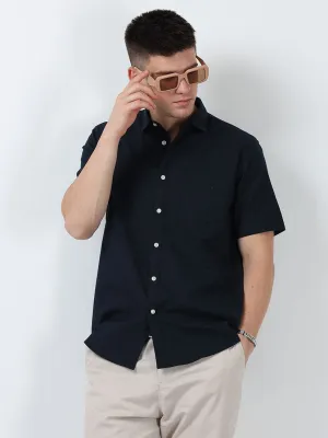 Navy Oxford Shirt