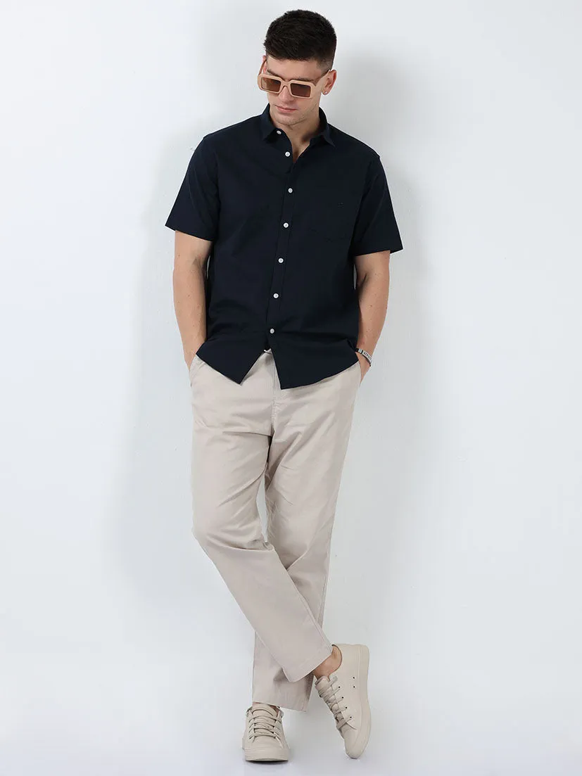 Navy Oxford Shirt