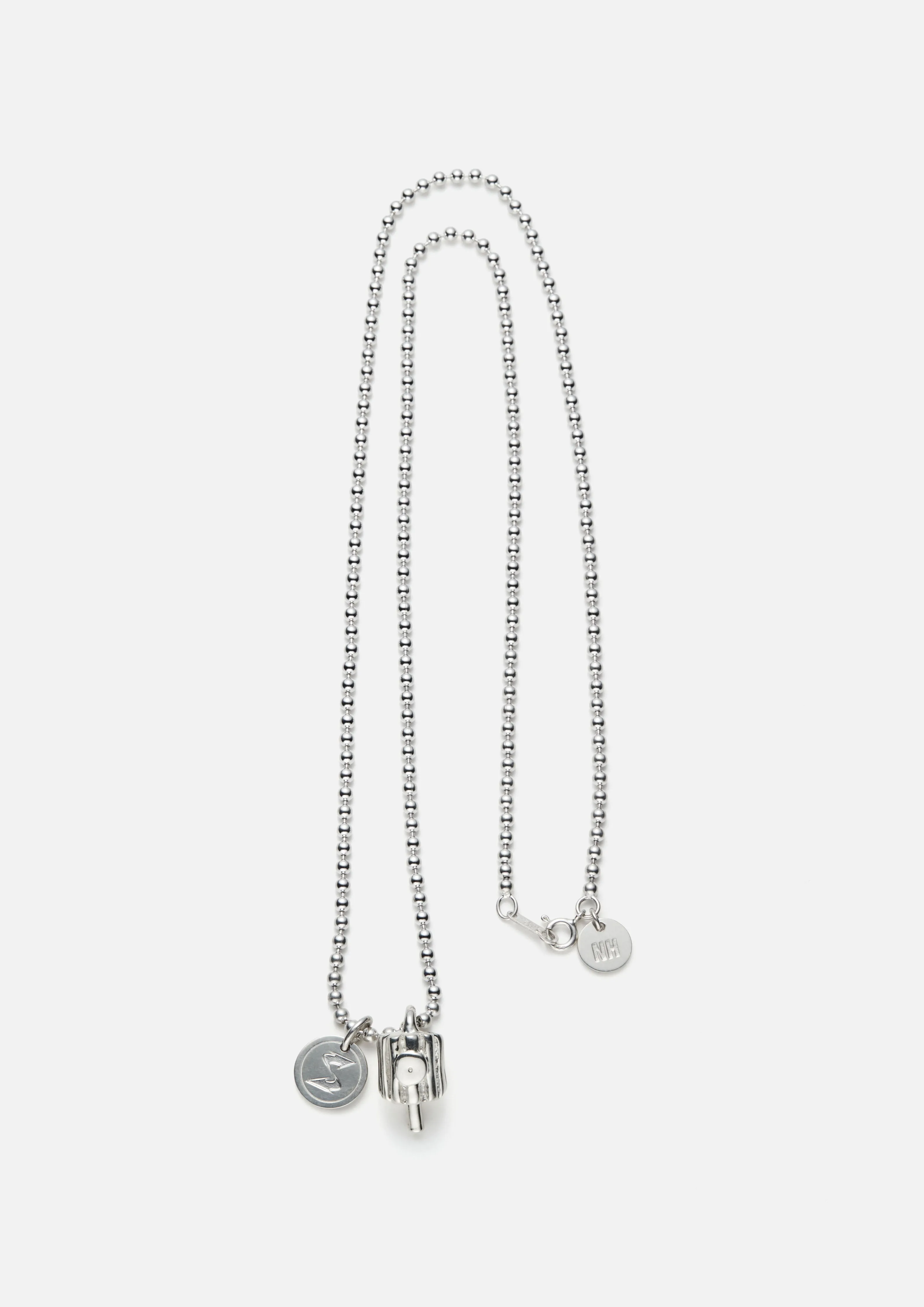 NH X SUBWARE . SILVER NECKLACE