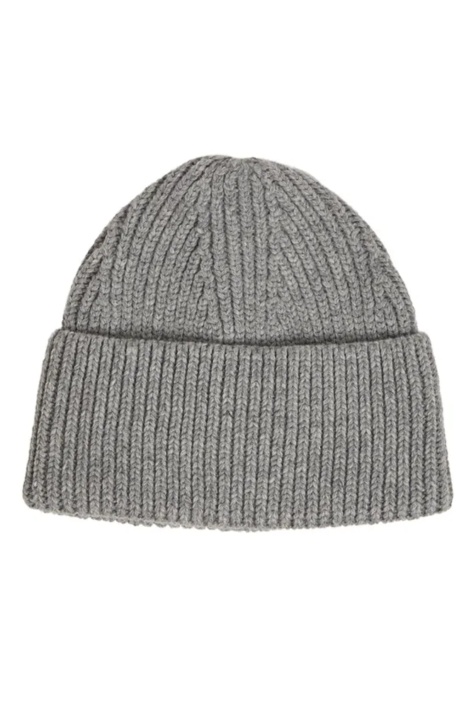 Object Gitte Medium Grey Melange Beanie