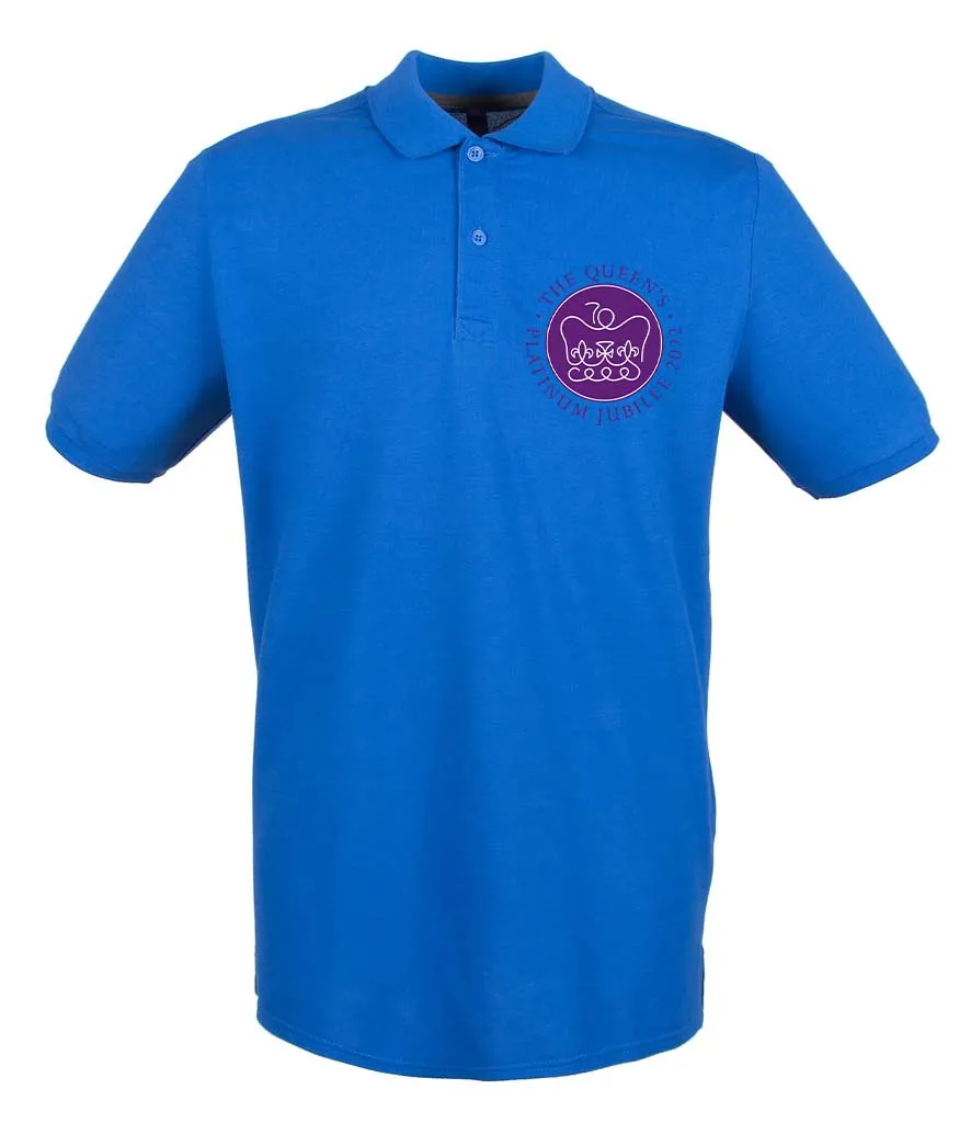 Official Queen's Platinum Jubilee 2022 Embroidered Polo Shirt