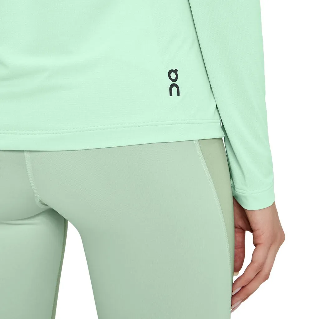 On Running Performance Long-Tee (Womens) - Creek