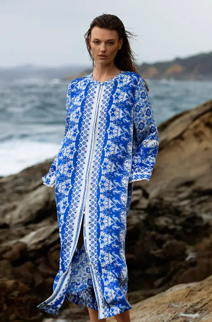 One Season Sani Maxi in Kasbah Cupro Royal