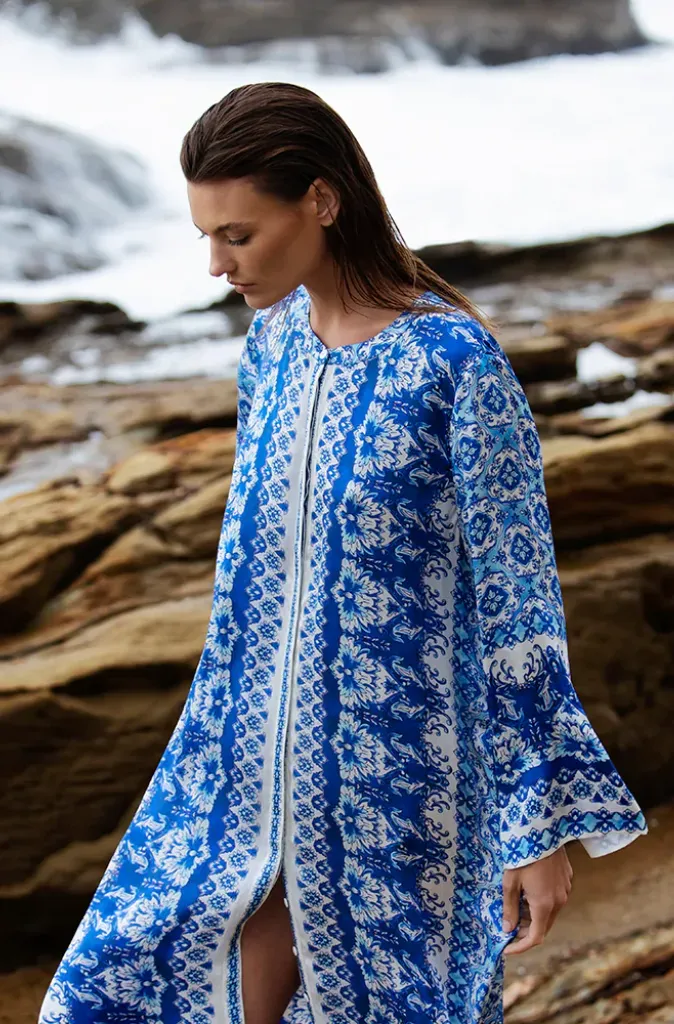 One Season Sani Maxi in Kasbah Cupro Royal