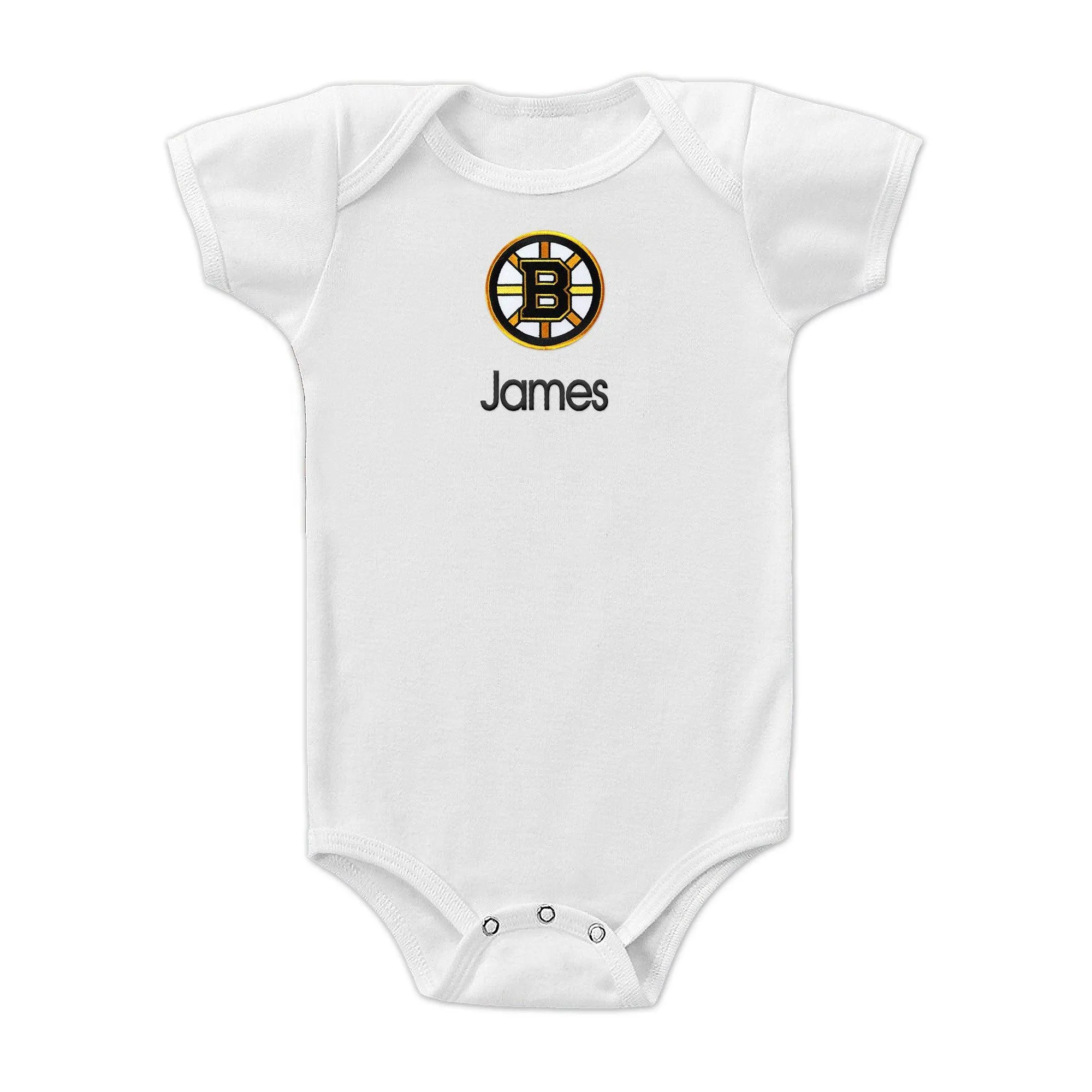 Personalized Boston Bruins Bodysuit