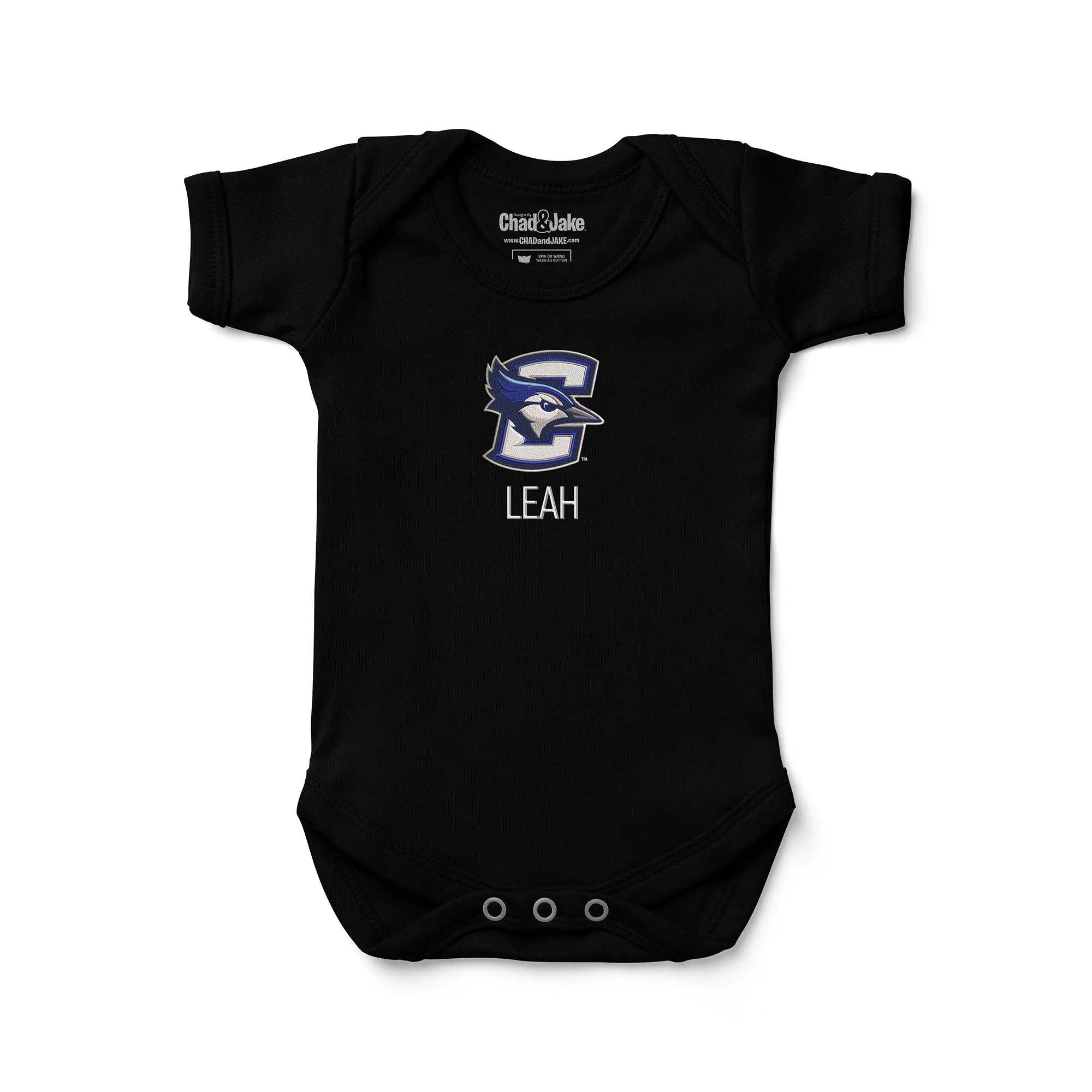 Personalized Creighton Bluejays Bodysuit