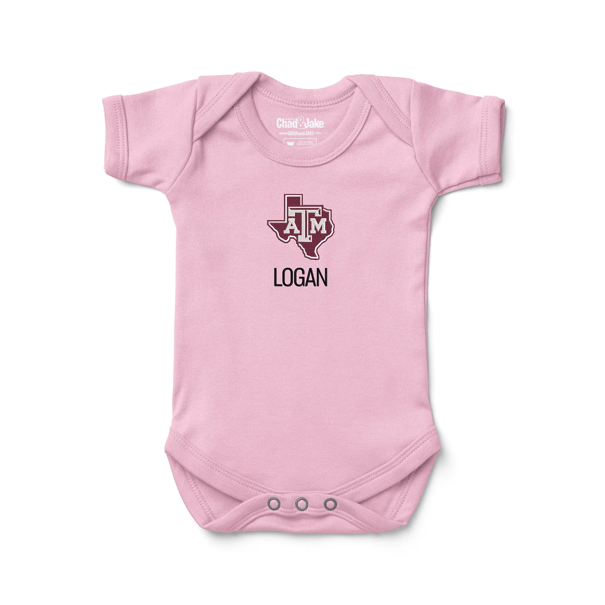 Personalized Texas A&M Aggies Texas Bodysuit