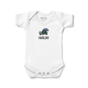 Personalized Tulane Green Wave Bodysuit