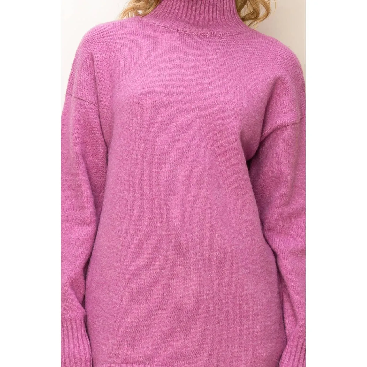 Plum Perfect Sweater Dress