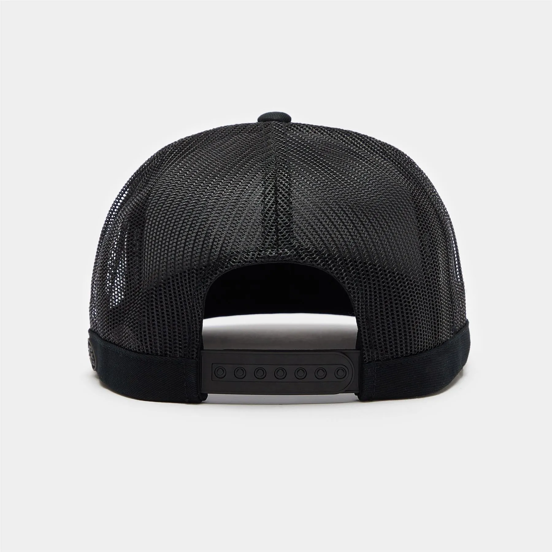 Pray For Birdies Interlock Knit Trucker Hat Onyx - AW23