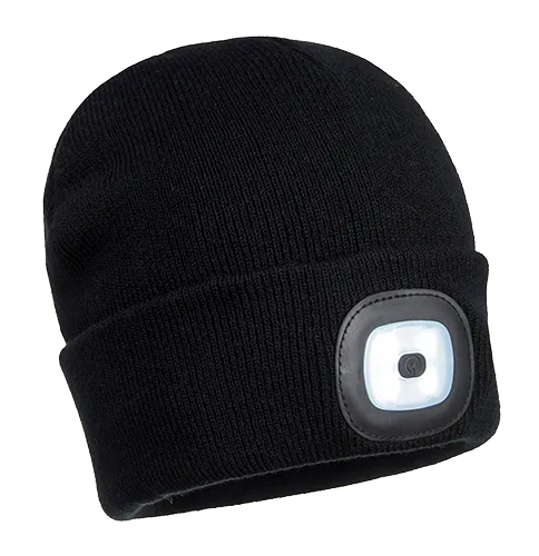 Rechargeable LED Beanie