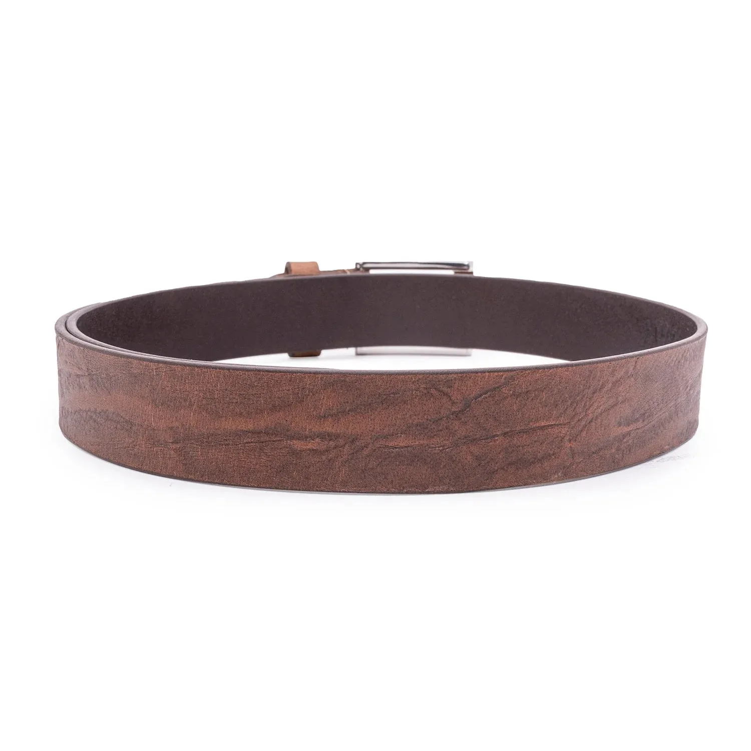 Red Tape Casual Leather Belt For Men | Textured Leather Belt | Classic and Durable