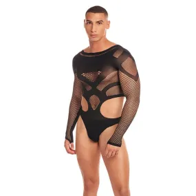 Rene Rofe - Rainbow Party Out of Orbit Mesh Bodysuit Men Lingerie